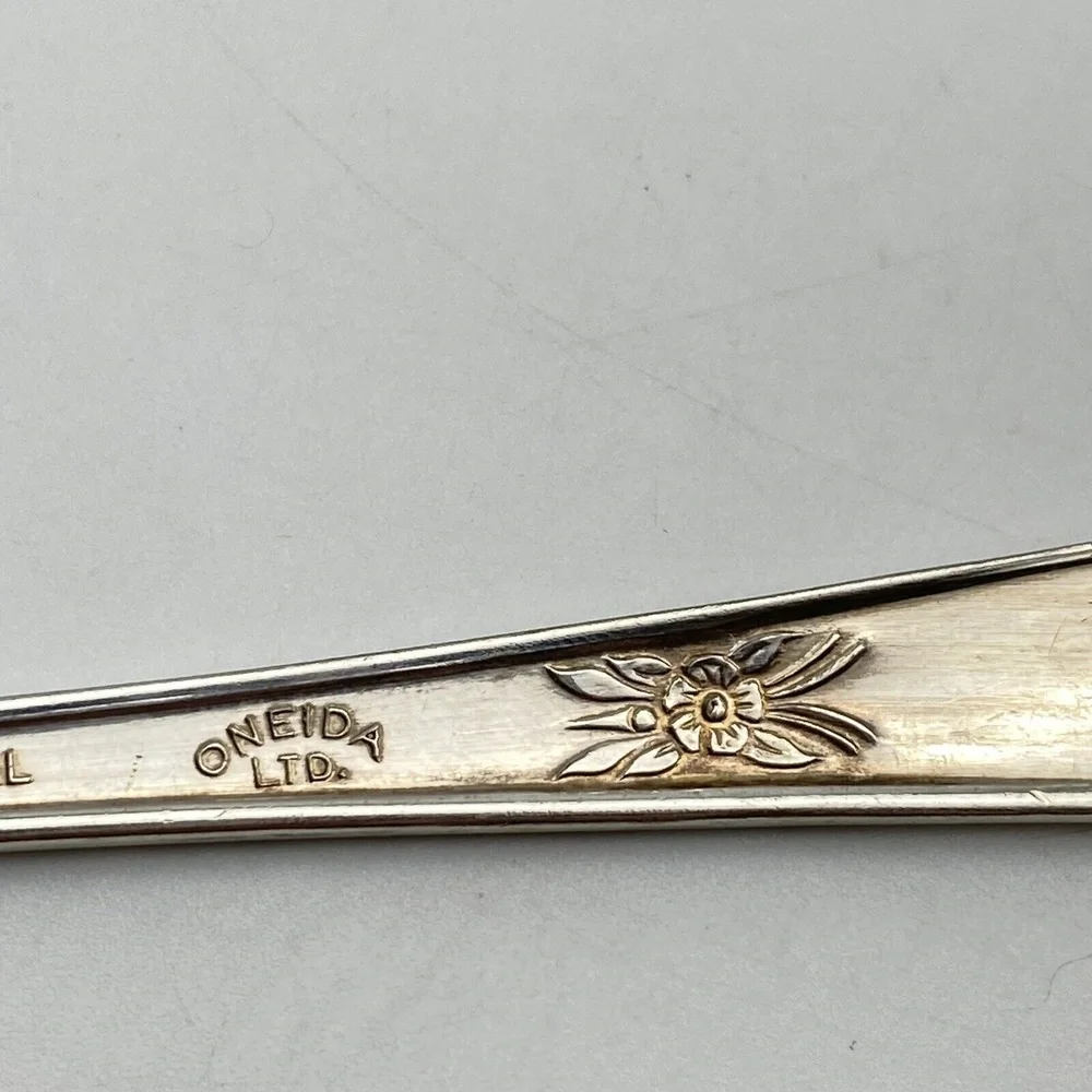 Vintage 1939 Wm A Rogers Rio Salad Forks Set Of 4 Silverplate‎ Art Deco Classic